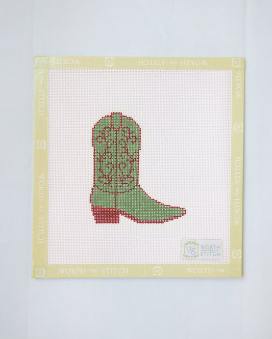 Christmas Cowboy Boot