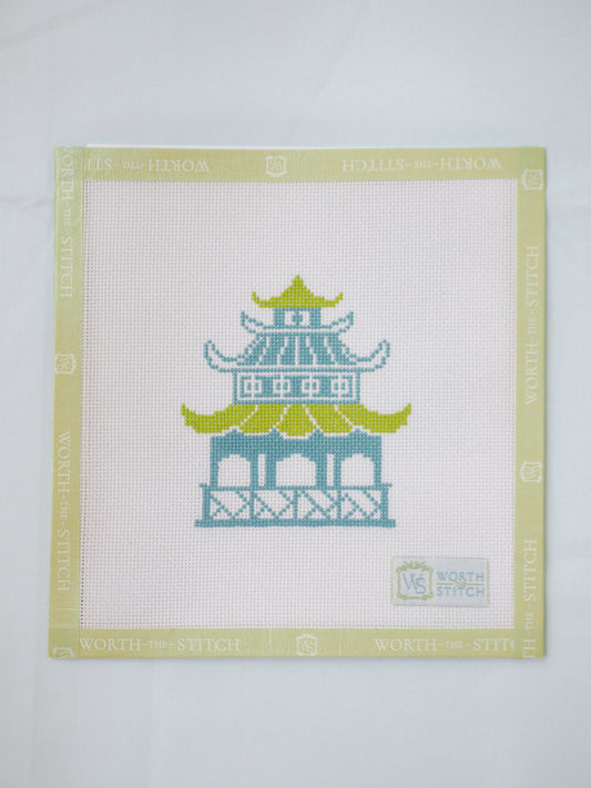 Blue & Green Pagoda